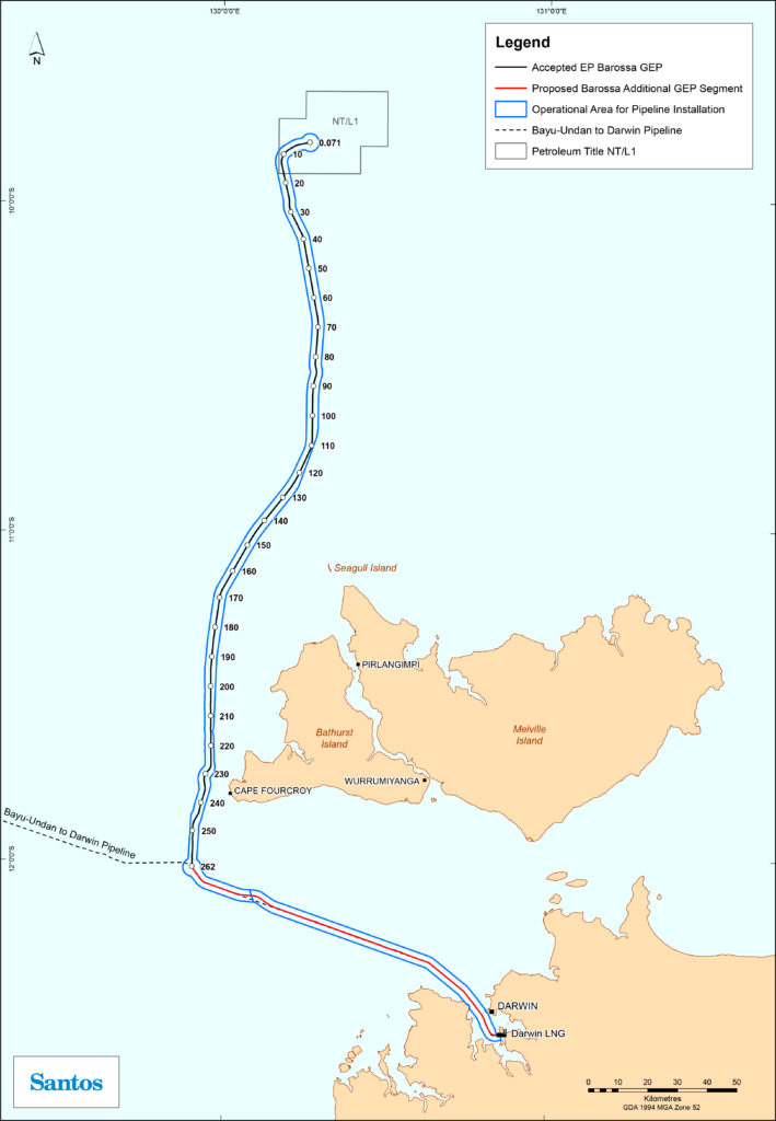 Barossa Gas Development project | Santos