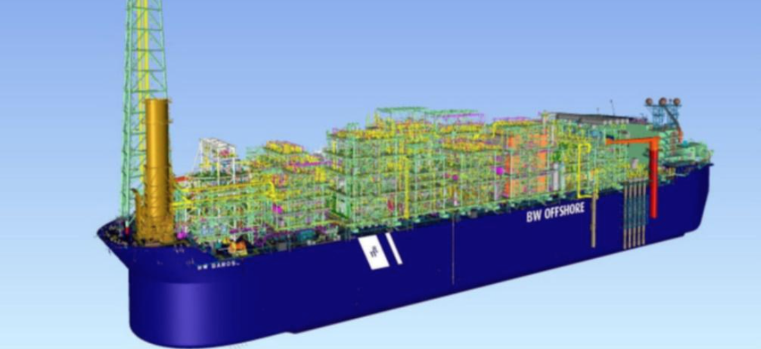 graphical design of FPSO 